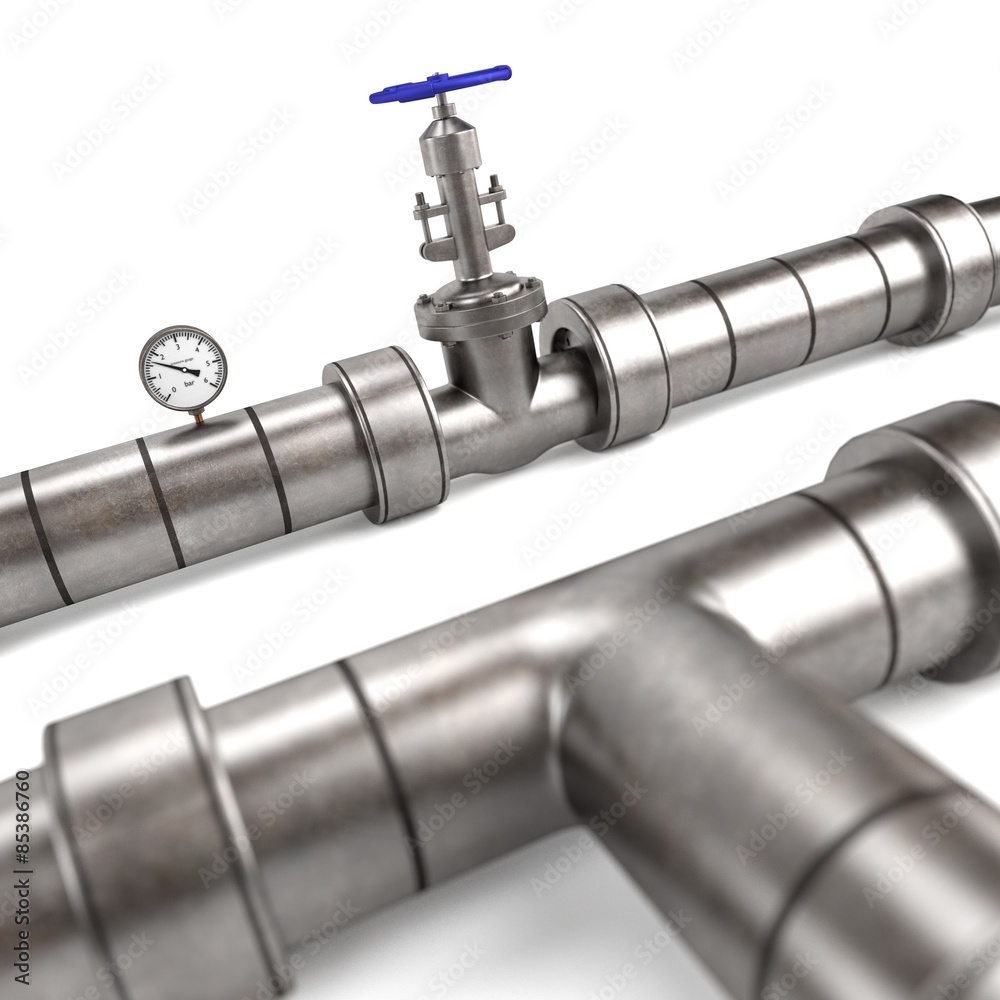 3d render of industrial pipes 3d render of industrial pipes
