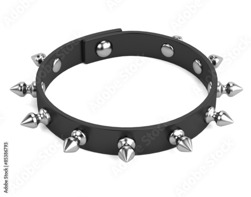 3d render of punk bracelet