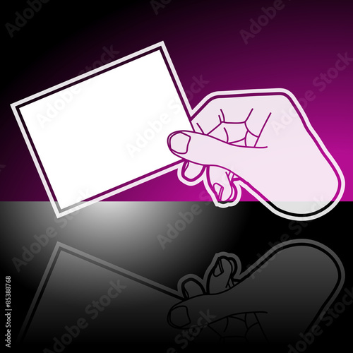 business card graphic