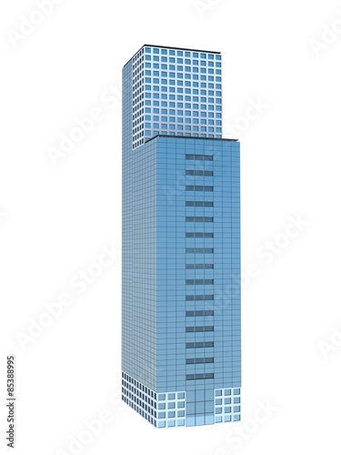 single skyscraper