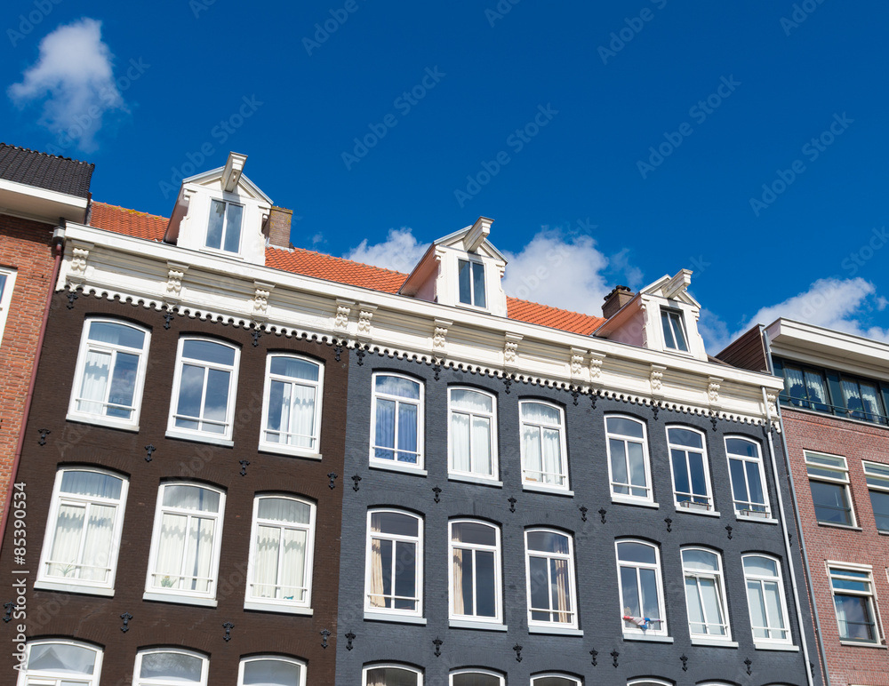 Fototapeta premium amsterdam houses