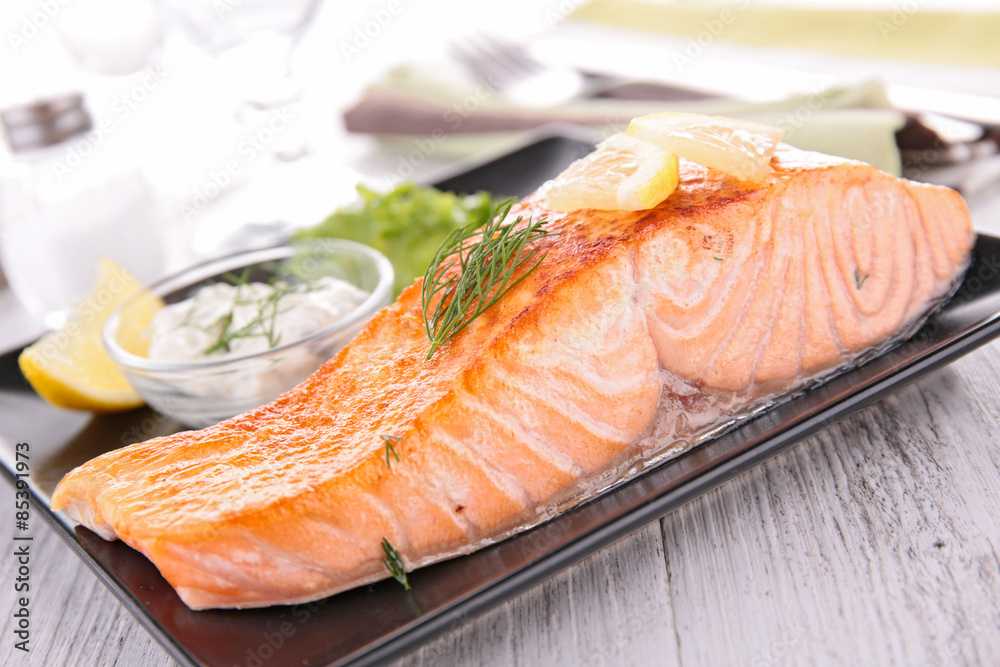 baked salmon fillet baked salmon fillet