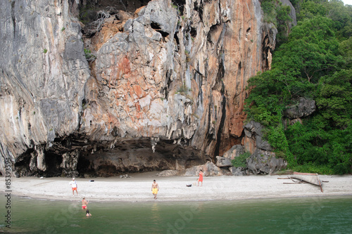 James Bond Island (Ko Tapu), Phang Nga Bay, Thailand,asian photo