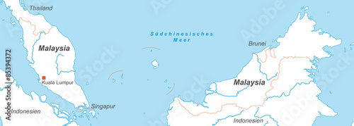 Photography Malaysia in weiß (beschriftet) - Vektor