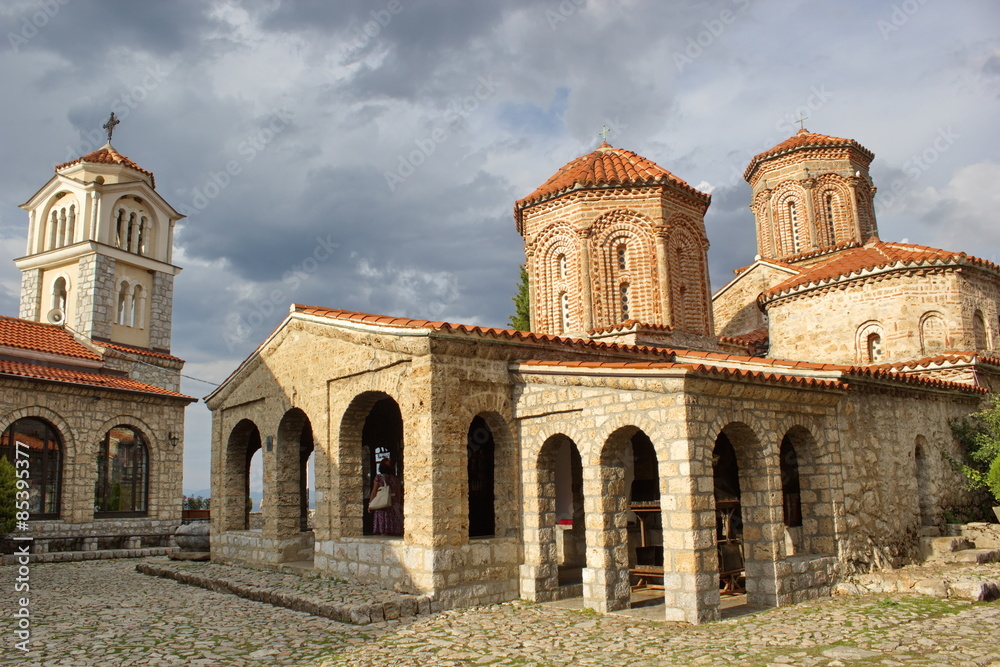 orthodox church of Saint Naum, lake Ohrid, Macedonia