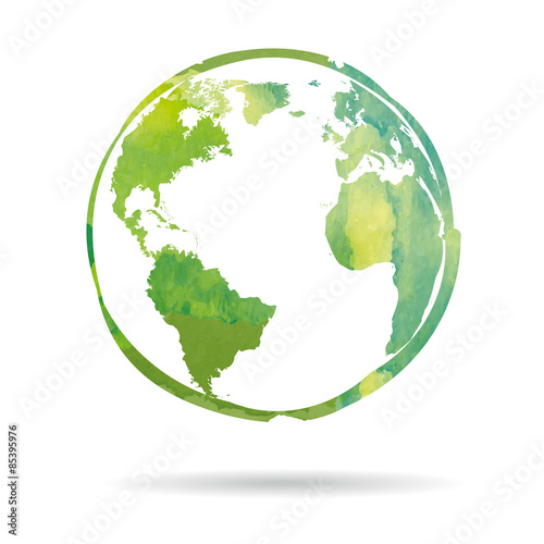 Watercolor Earth