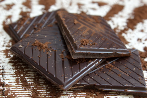 dark chocolate with cacao