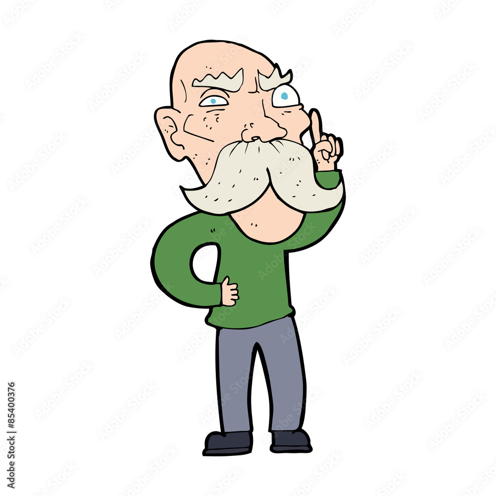 cartoon annoyed old man cartoon annoyed old man