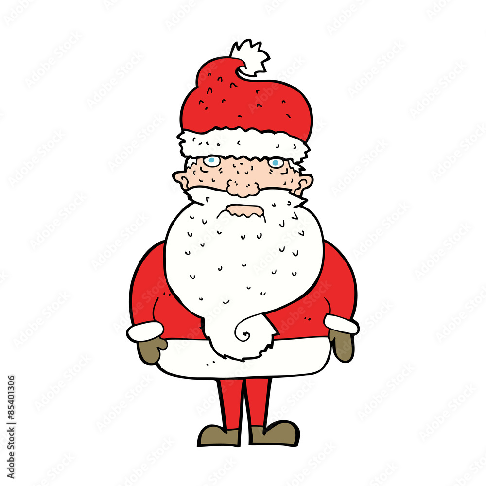 cartoon santa claus cartoon santa claus