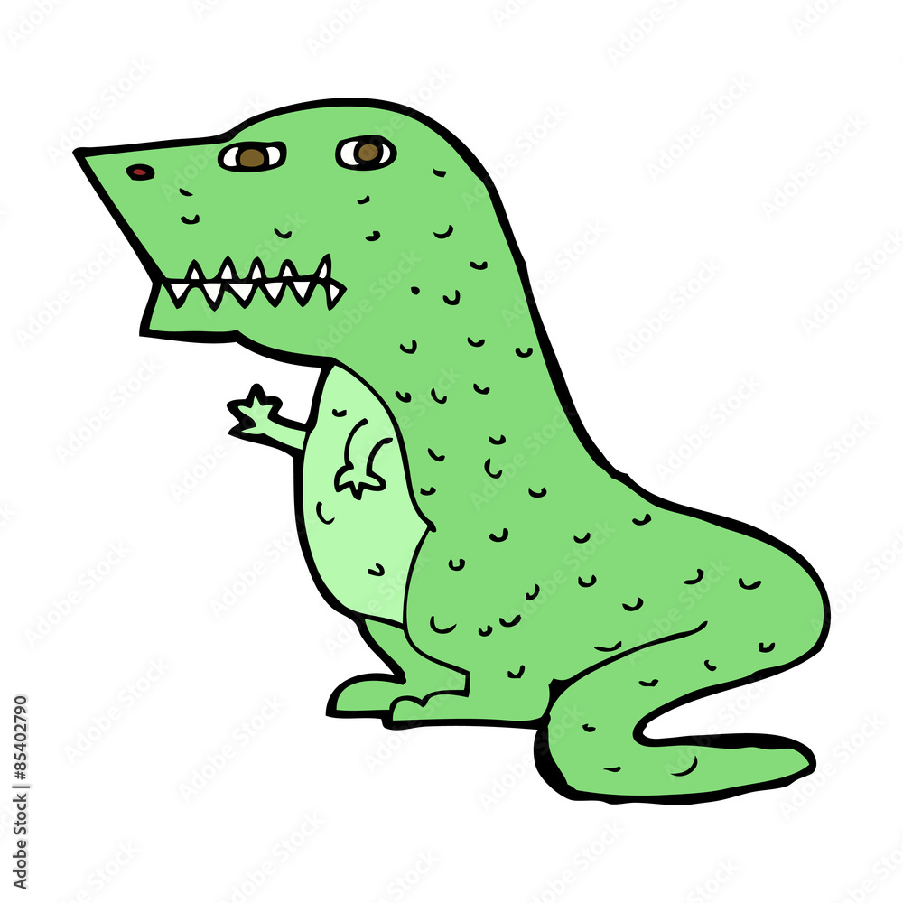 Fototapeta premium cartoon dinosaur