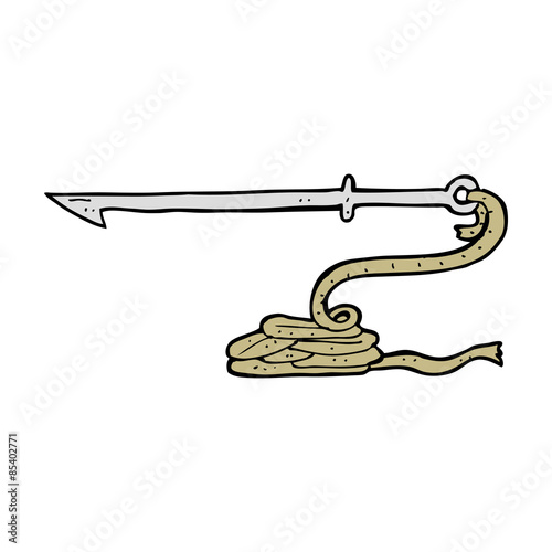 cartoon harpoon