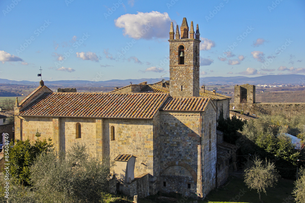 Monteriggioni, Tuscany, Italy