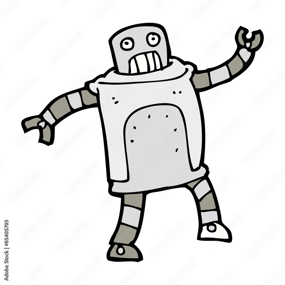 Obraz premium cartoon robot