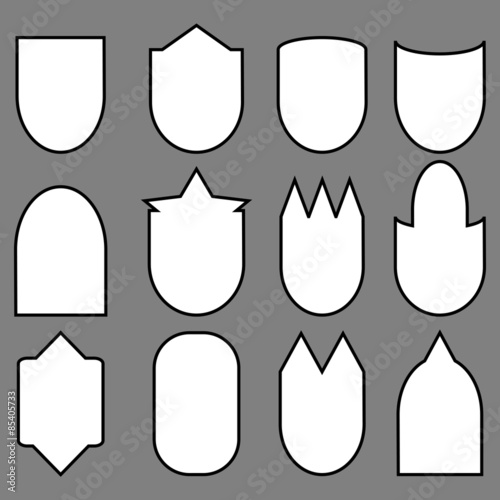 Set of shield line