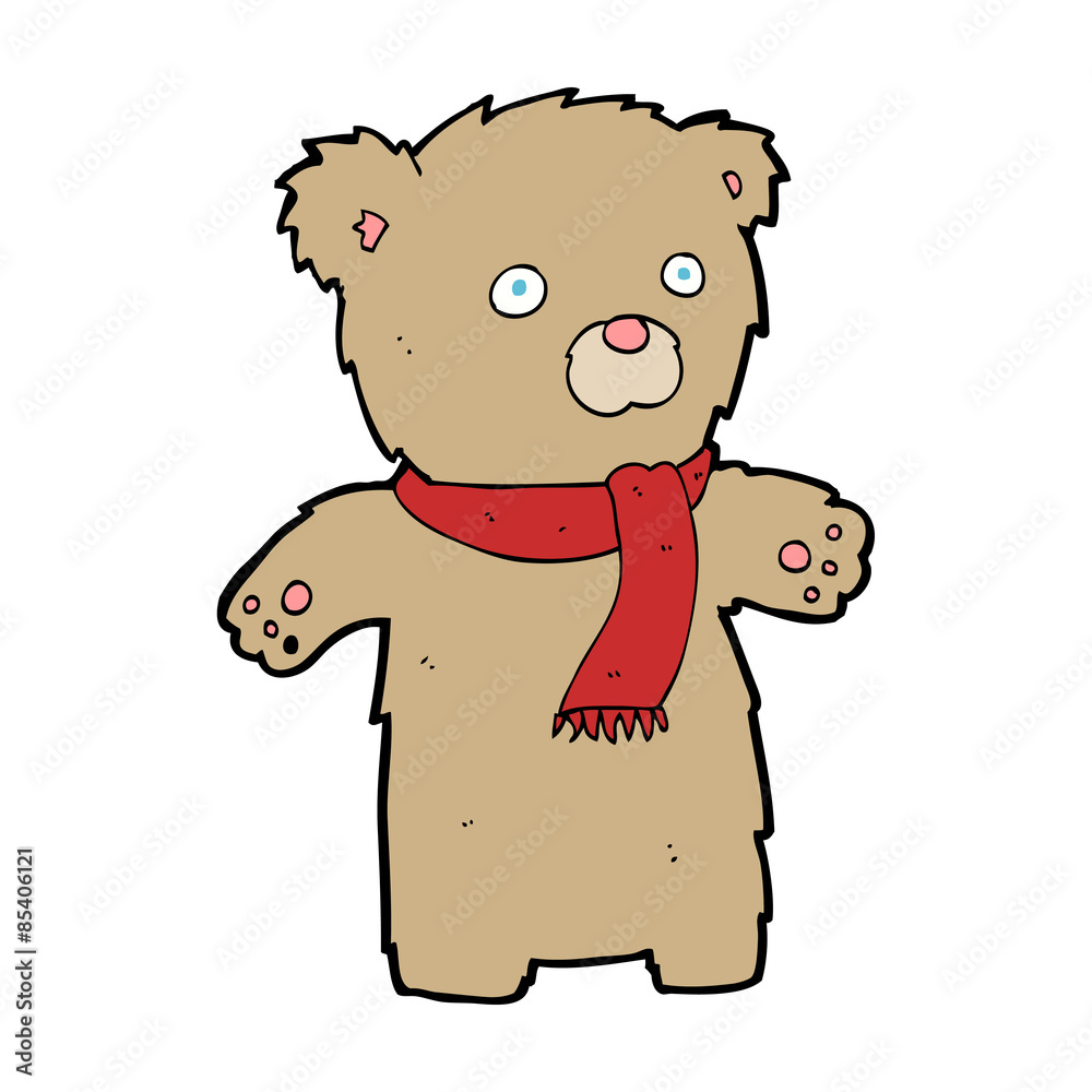 cartoon teddy bear