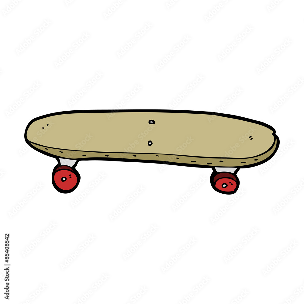 cartoon skateboard cartoon skateboard