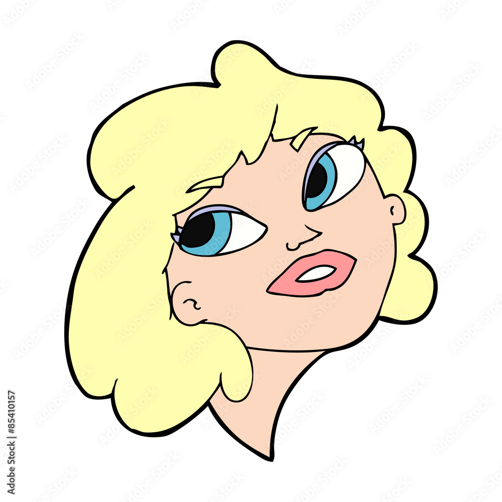 cartoon happy woman cartoon happy woman