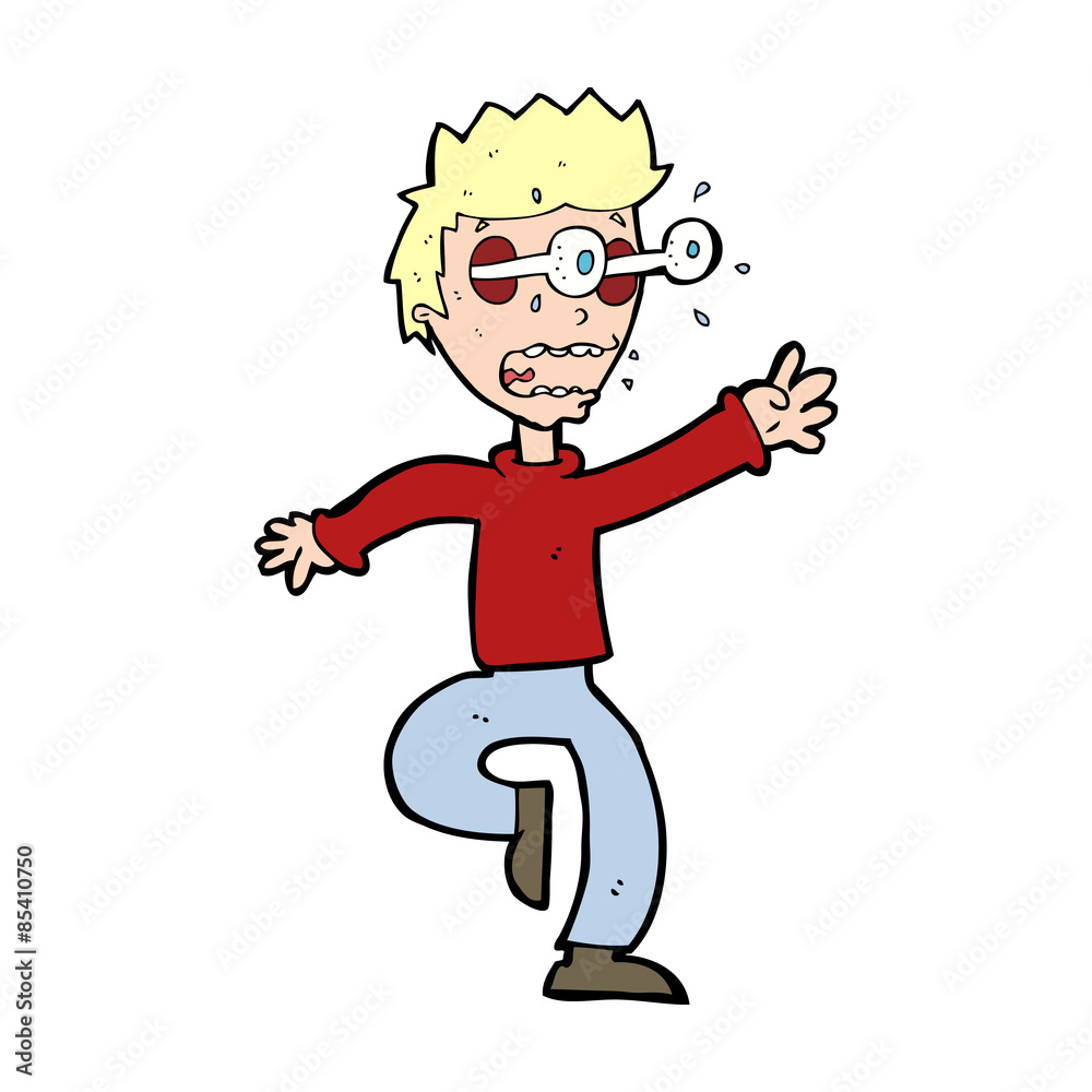 cartoon terrified man with eyes popping out cartoon terrified man with eyes popping out