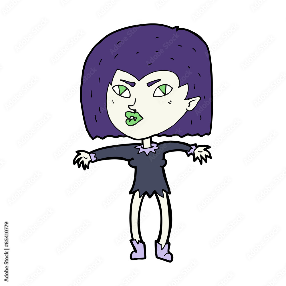 cartoon vampire girl cartoon vampire girl