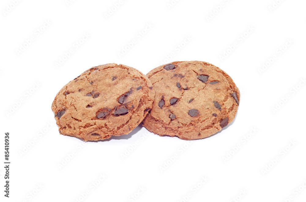 chocolate brownie cookies on white chocolate brownie cookies on white