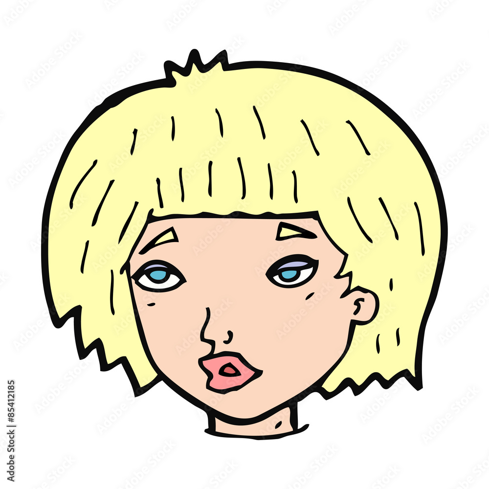 cartoon bored looking woman cartoon bored looking woman