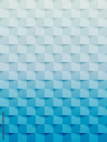 Abstract background with squares in the colors of the sea