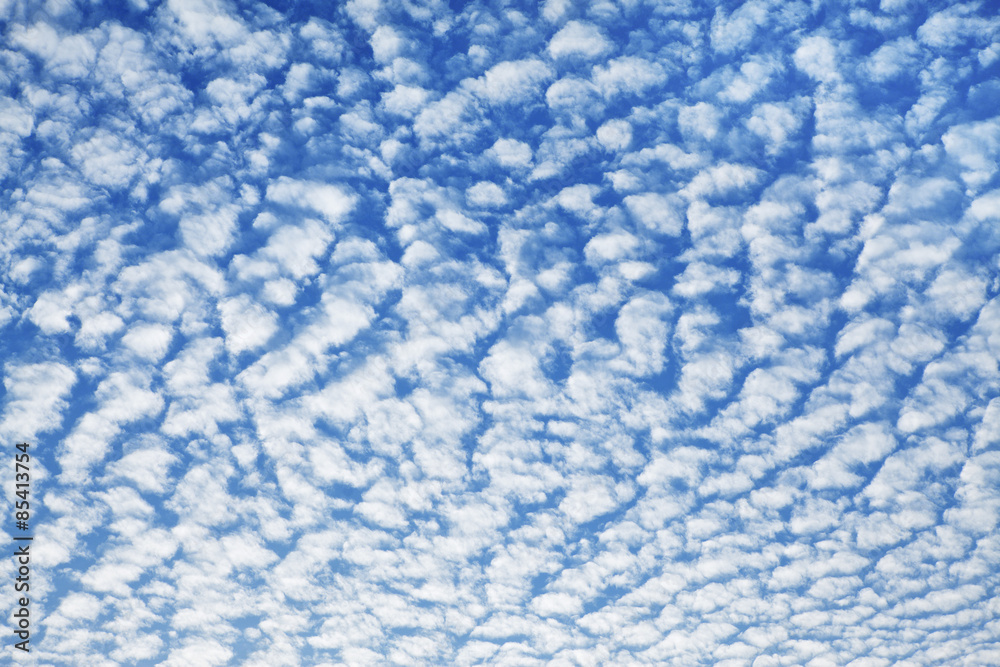 Cloudscape With Altocumulus Clouds Cloudscape With Altocumulus Clouds