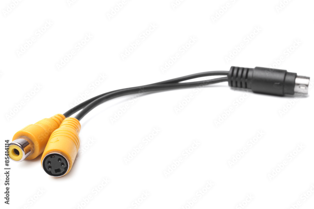 RCA to S-Video Connector RCA to S-Video Connector