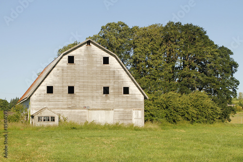 Old barn in the countryside.