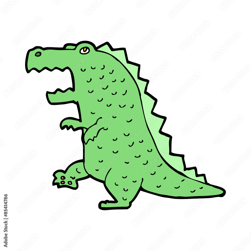 Fototapeta premium cartoon dinosaur