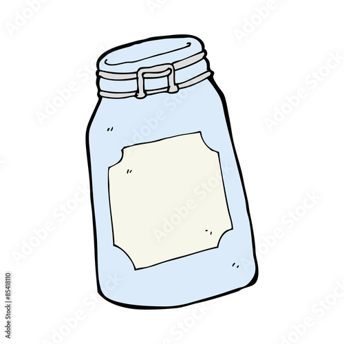 cartoon jar