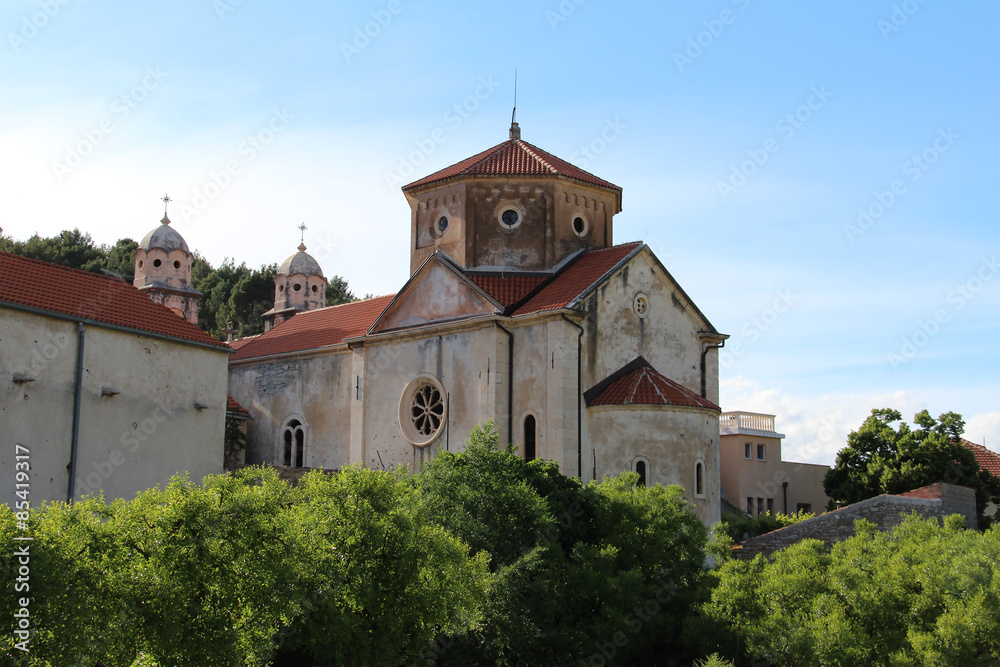 Orthodox church in Scradin, Croatia.
