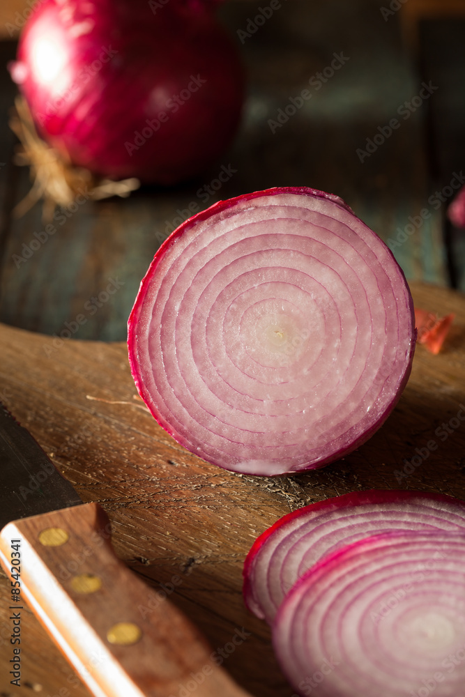 Raw Organic Red Onions Raw Organic Red Onions