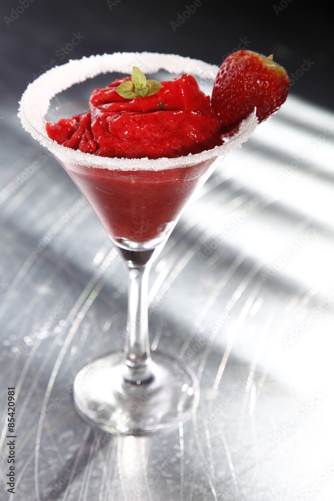 Margarita strawberry ice cream Margarita strawberry ice cream