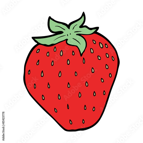 cartoon strawberry