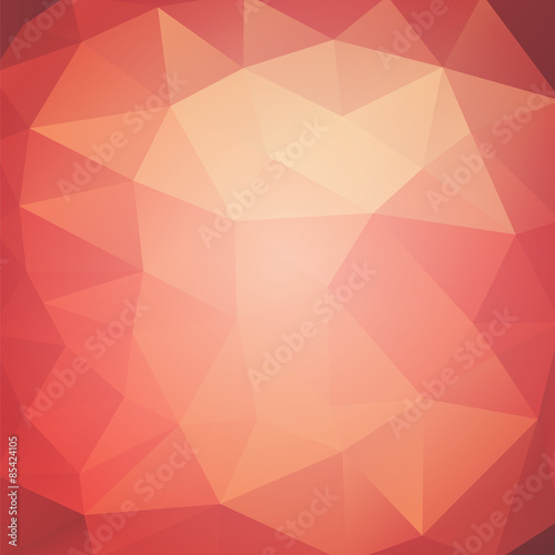 Abstract vector polygonal background for Your design