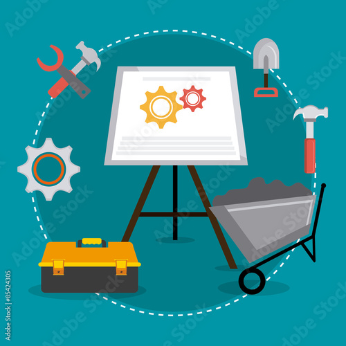 Construction design.