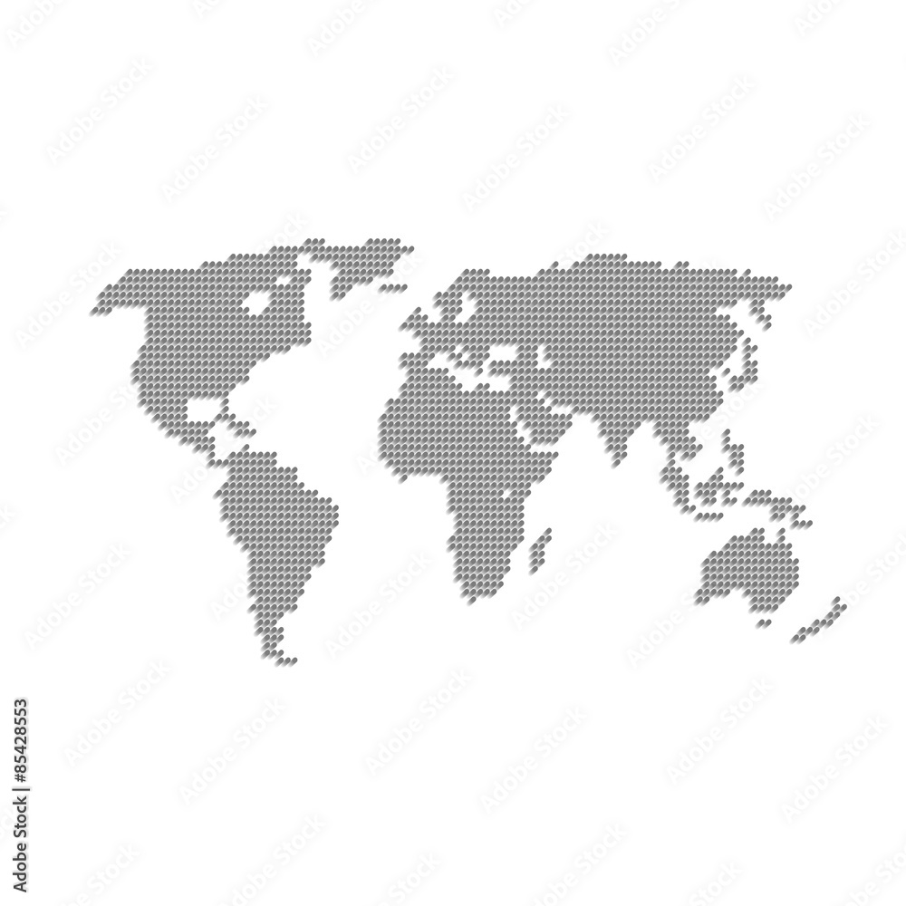 Obraz World map