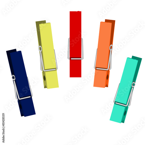 Colorful peg