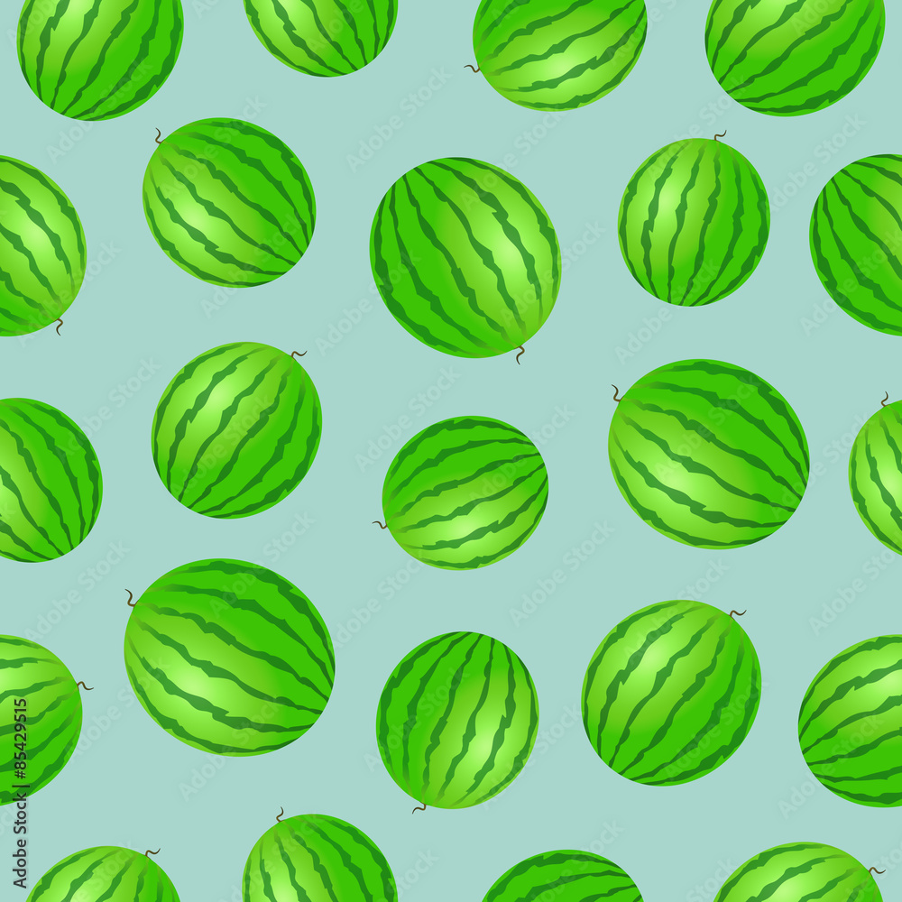 Watermelon vector seamless pattern Watermelon vector seamless pattern