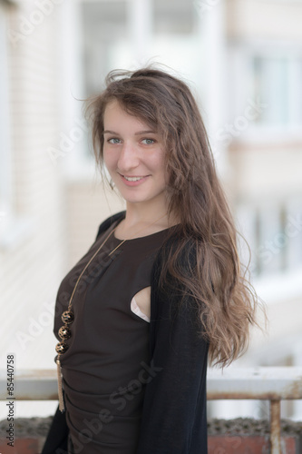 Free Download portrait on the balcony - GFXLoad