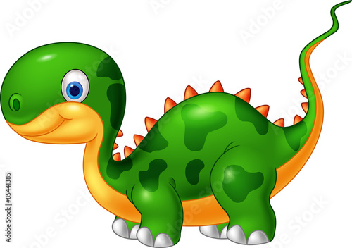 Cartoon cute dinosaur