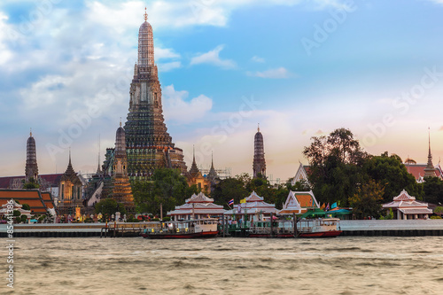 Wat Arun - the Temple of Dawn in Bangkok, Thailand