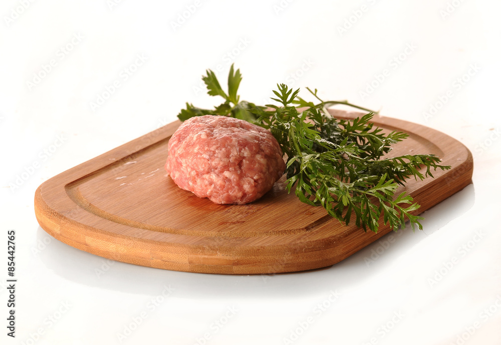Surowe mielone mięso Surowe mielone mięso