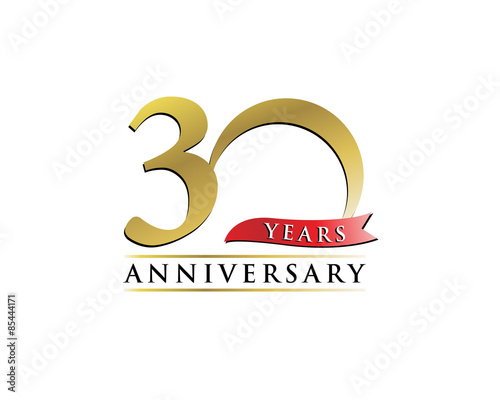 anniversary logo 30th