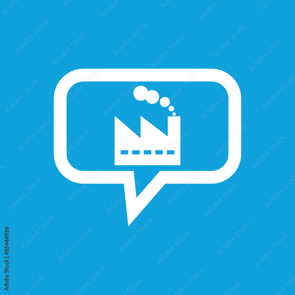 Factory message icon Factory message icon