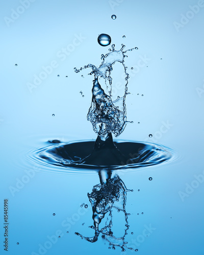 Water drop close up