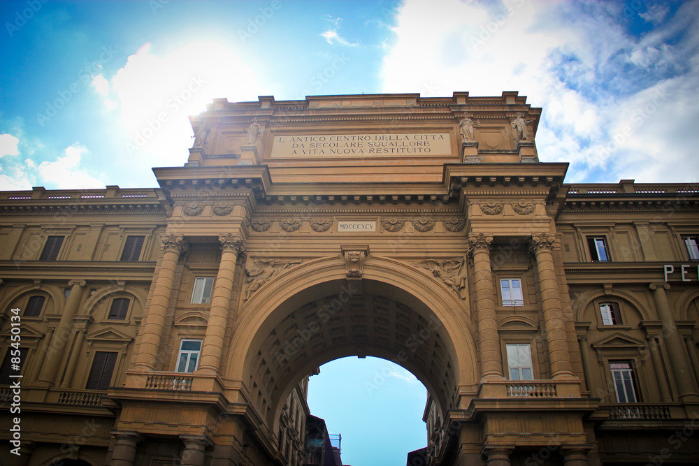 Obraz premium Piazza della Repubblica