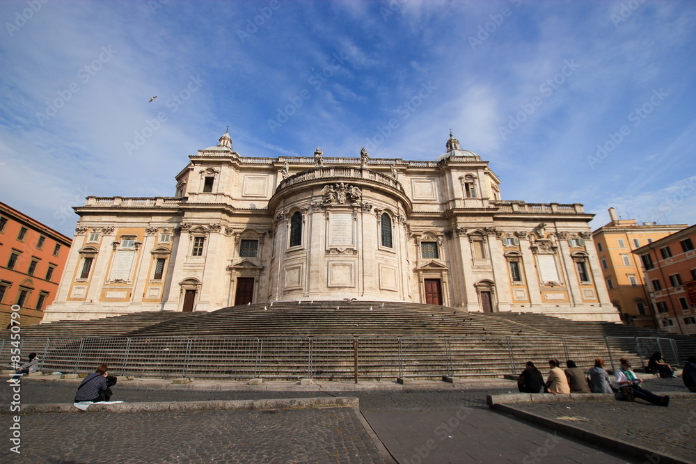 Exterior of Basilica Papale di Santa Maria Maggiore