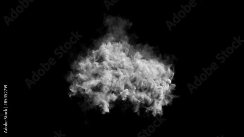 4k beautiful storm cloud fast motion isolated on black background with alpha (loop-able, seamless loop, hd, ultra high definition, 1920x1080, 4096x2304, 1080p)